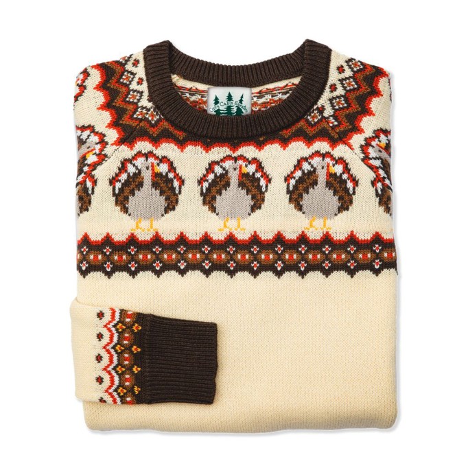 Autumn and winter turkey long sleeve sweater